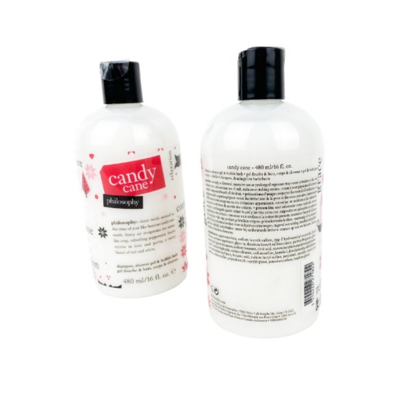 Candy Cane shampoo, shower gel, & bubble bath - Picture 3 of 4